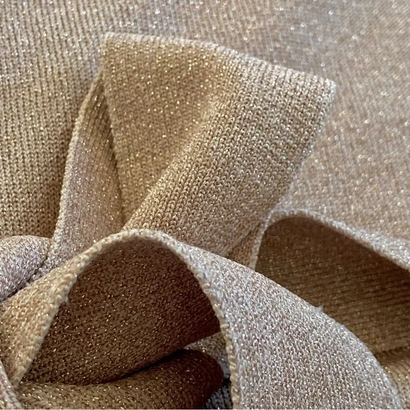 Express Pink Shimmer Sleeveless Top with Tie Size Small - Picture 6 of 7